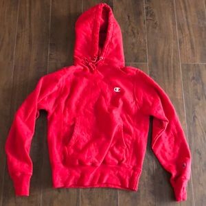 Red Champion Sweatshirt